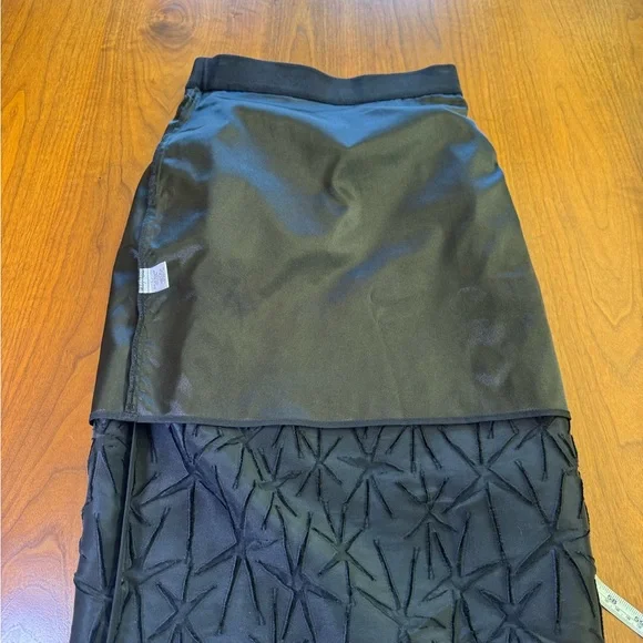 Milly Starburst Semi-Sheer Midi Pencil Skirt - Picture 11 of 14